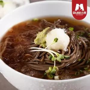 프리미엄 메밀소바 10인세트 메밀면10+소스10+와사비10+갈은무10)