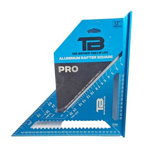 TB 툴브라더스 알루미늄 삼각자 300mm 직각 목공 삼각 퀵 스피드스퀘어