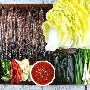 [NS홈쇼핑]쫄깃쫄깃 완전손질 꽁치 발과메기 10미 야채세트[35035574]