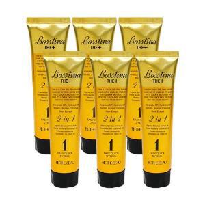 보스티나 시즌2 더 플러스 염색제 7호 다크브라운X6개/새치커버 셀프 흰머리 뿌리 염