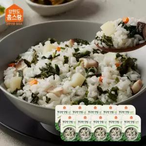 홈스랑 향긋한 강원나물밥 10팩 세트