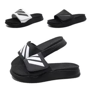 남녀공용 푹신한 이중쿠션 남성 여성 국내제작 벨크로 쿠션 슬리퍼 빅사이즈 사무실화 KS023