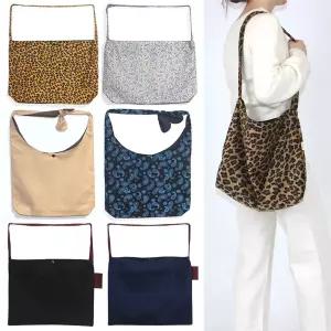 국산원단 국내제작 에코백 숄더백 호피 레오파드 데일리 호보백 페이즐리 여름 가방 장바구니 캔버스백 연예인 여자 쇼퍼백 버킷백