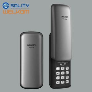 자가설치 넘버원(WSR-05N) 번호전용 키없음 보조키형 디지털도어락 현관문열쇠