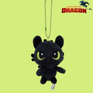 드래곤 길들이기 투슬리스 큐트 키링 가방고리 인형 8cm 애착 공룡 인형