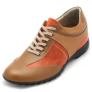 2.5cm~6.5cm 키높이 조절가능 천연면피소가죽 맞춤수제화 MARU-2033(LB)