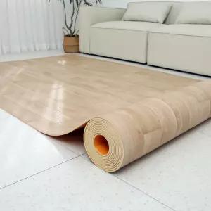 두꺼운 5t 장판 미끄럼방지 쿠션 셀프시공 베란다 테라스 바닥