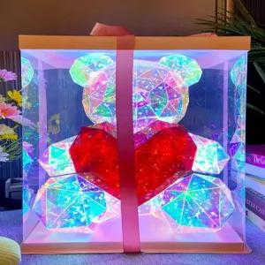 곰 토끼 크리스탈 무드등 수면등 수유등 LED 조명