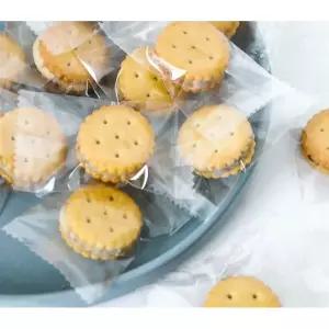 반투명 쿠키 미니 사탕포장지 1000개 비닐 밀봉 디저트 실링 간식 봉투