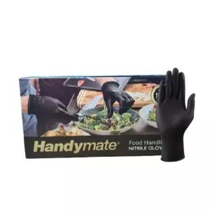 요리용장갑 위생장갑 니트릴장갑 핸디메이트 오라이트 100매 블랙M 니트릴장갑