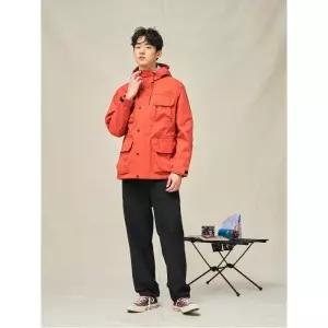 [빈폴멘] [BEANPOLEKNAP] 나일론 퍼티그 팬츠 - 블랙 (BC5321N015)