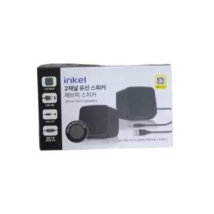 인켈 2채널 유선 스피커 패브릭 스피커