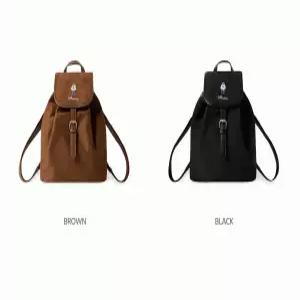 후아유 스웨이드 버클 백팩  Suede Buckle Backpack_WHBGF4T31ASG