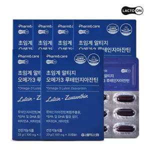 [락토온] 초임계 알티지 오메가3 루테인지아잔틴 30캡슐 6세트