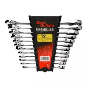 세신버팔로 기어라쳇렌치세트 12P