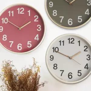 MJK 300 북유럽 모던컬러 인테리어 무소음 벽시계