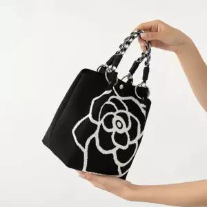 체인백 미니가방 예쁜여자가방 니트백 토트 손잡이 포인트