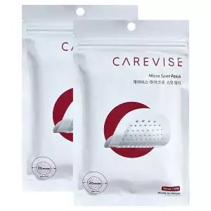 케어비스 마이크로 니들패치 스팟 눈밑 눈가 여드름 트러블 팔자주름 패치 12개입x2세트