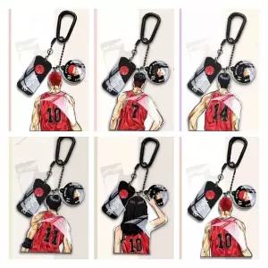 슬램덩크키링 사쿠라기하나미치 애니메이션 캐릭터 아크릴 펜던트 키홀더