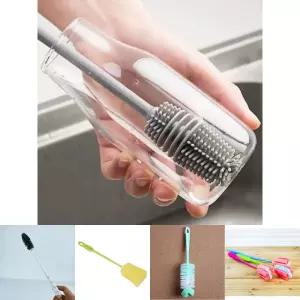 물병솔/컵솔/유리병/스폰지/젓병/보온병/세척/아기/젖병/브러쉬/입구/실리콘/짖병/물통/가정/물컵/수세미