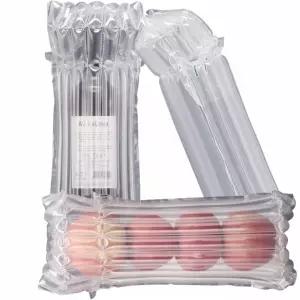 팩센스 택배 에어 기둥 완충 봉투 21x38cm 50매 수동식 공기주입 안전 뽁뽁이 캡 포장재