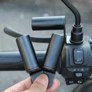 바이크 오토바이 미러 익스텐더 범용 알루미늄 스틸 핸들바 마운트 어댑터 할리 혼다 호환 ADV BMW 호환 컨