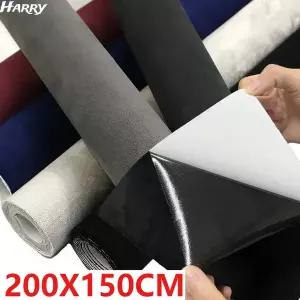 인조가죽시트지 가죽 수선패치  200x150cm 멀티 컬러 자가 접착 스웨이드 원단 스티키 천 DIY 자동차 헤드