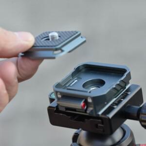 도니식 아르카 유니버셜 DSLR 카메라 짐벌 퀵 릴리즈 키트 QR 클램프 아르카-스위스 스위치 삼각대 슬라이