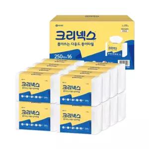 크리넥스 뽑아쓰는 다용도 종이타월 250매 x 16 코스트코
