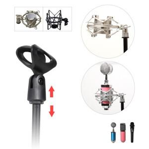 미니 소형 호환 접이식 데스크 마이크 스탠드 조절 가능 브래킷 지지대