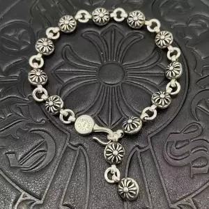 크로스볼 팔찌 크롬 CH 925 실버 은장 길이조절 20cm