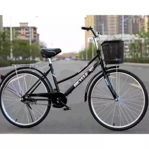 여성용자전거 일본스타일 출근 바이클 단속 빈티지자전거 베이직 최고급형