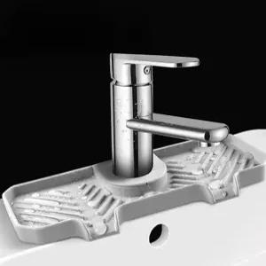 씽크대물막이 실리콘수전매트 차단 커버 폭