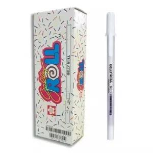 사쿠라 겔리롤펜 파인 XPGB 넘버50 화이트 흰색 0.8mm 박스(1200개입) (WFKFH1B)