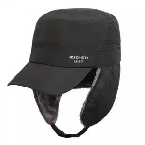 ( )아이더 세이프티 귀달이 캡모자 털 군모 방한모 블랙