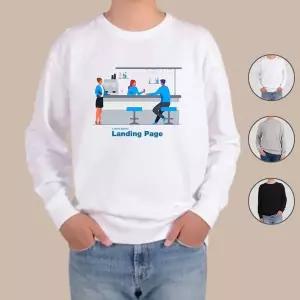 [하프클럽/알티피아]맨투맨 전색상 바텐더 술집 와인 카페 디자인