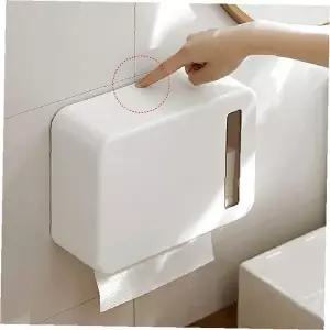 무타공 핸드타올 디스펜서 벽걸이 페이퍼타올 케이스 화장실 주방 손티슈 보관함 정리함 간편설치