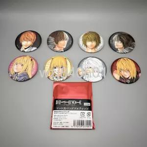  데스노트 브로치 캔뱃지 야가미라이토 엘 아마네미사 니아 애니메이션 굿즈