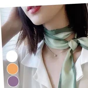 모조실크 캔디 롱 머플러 스카프 ELS-119 목걸이스카프