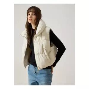 듀엘 구스 다운 하이넥 베스트 D244PSG270 883204