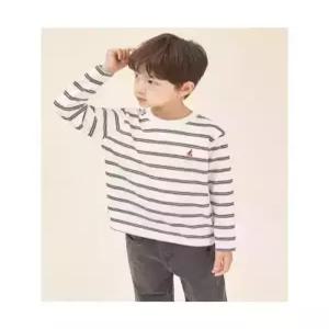 빈폴키즈 멀티 스트라이프 긴팔 티셔츠  아이보리 (BI5841U030)