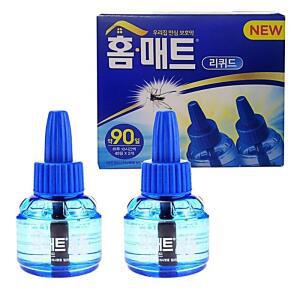 헨켈홈케어코리아 리필2병 모기훈증기 관공서 학교 홈매트리퀴드용 45일 JMW1628EB