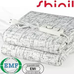 신일 SEB-D7 극세사 전기요 싱글 온열매트 거실용 전기장판 전자파차단 침대용 매트