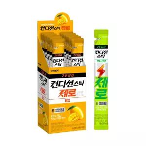 컨디션스틱 제로 망고맛 숙취해소제 10개 + 제로 컨디션맛 1개 증 정 