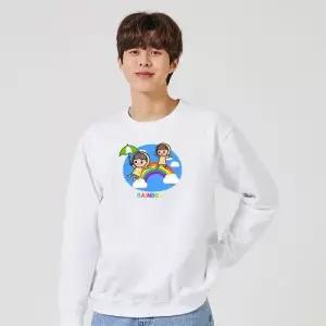 키밍 바다 수영 가족 여름 놀이 20 맨투맨 후드티 WAE8A05