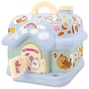 몰랑이 몰랑 스티커 꾸미기 크림하우스 저금통 세트 파랑 mr-1009 blue DIY 뱅크동전보관함 디자인 인테리