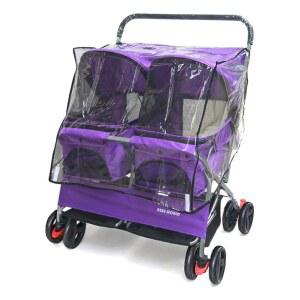 두마리 펫카트 다견 블랙 이동식 가능 캐리지 애견 반려견 대형견 고양이 초경량 유모차