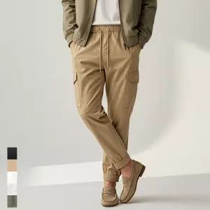 남자 카고 조거 팬츠 면바지 스판 빅사이즈 옷 5컬러 5000