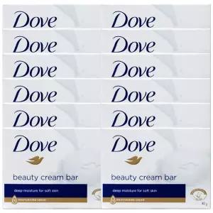 도브 비누 화이트 크림바 90gx12개 뷰티바 세수비누 세안비누 중성비누 클렌징
