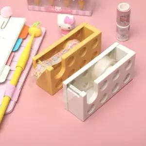 사무용 테이프 커터기 블럭형 사무실용 사무용 테이프 커터기 디스펜서 데스크 문구용 사무용품
